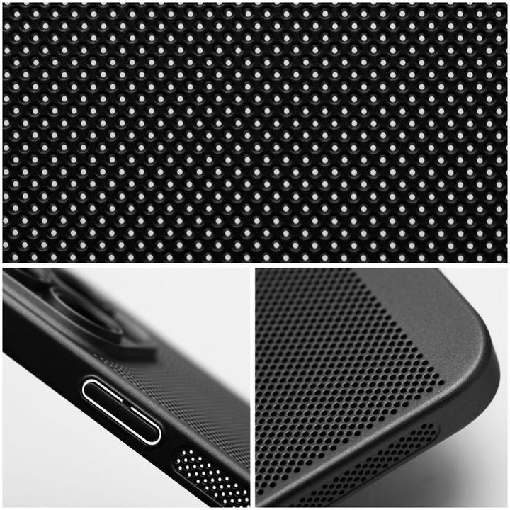 Immagine prodotto OEM Back panel cover BREEZY Case for IPHONE 12 black (Apple iPhone 12)