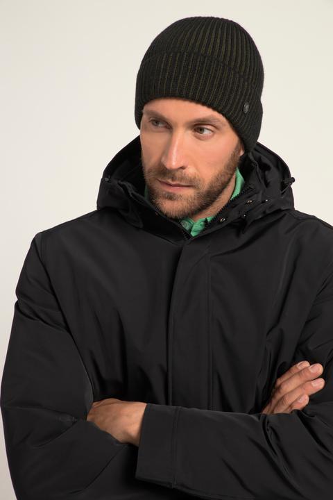 Actual product image JP1880 Hat, two-tone ribbed design, brim (One size)