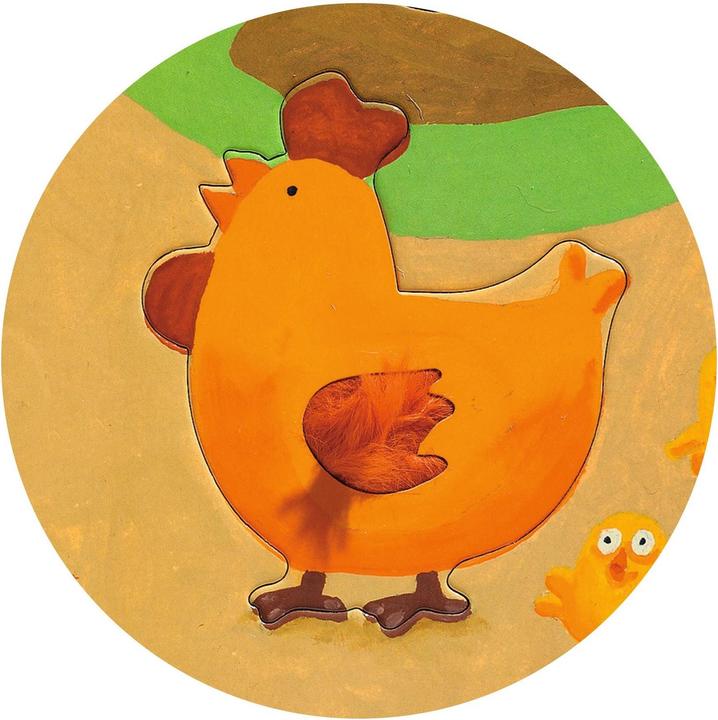 Produktbild Djeco Puzzle Tactilo Ferme 20 Teile (20 Teile)