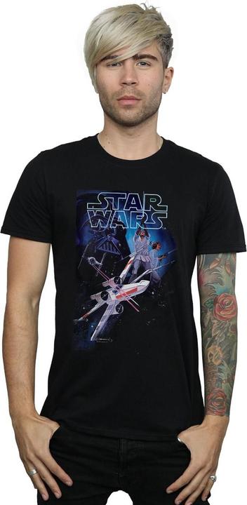 Produktbild Star Wars Flying Model Rocket TShirt (M)