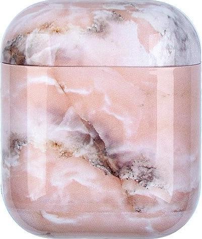 Produktbild JTI Schutzhülle für AirPods - Rosa Marmor (Ladecase Hülle)