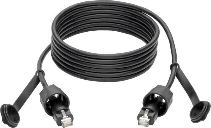 Produktbild Eaton Industrial Cat5e/Cat6 STP Ethernet Cable - RJ45m/M CMX Outdoor IP68 26 AWG TAA 10 ft (S/UTP, CAT6, 3 m)