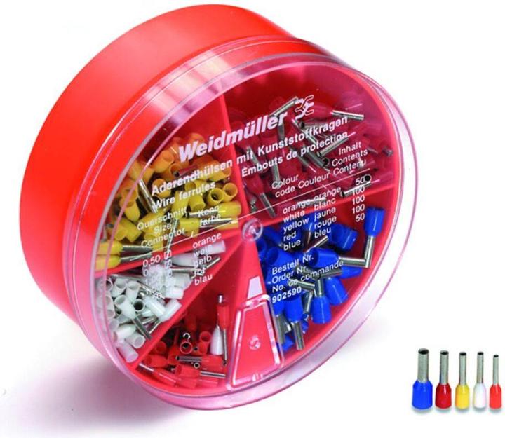 Immagine prodotto Weidmüller Kit terminali crimpare codifica 3 colori