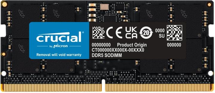 Produktbild Crucial CT16G56C46S5T (1 x 16GB, 5600 MHz, DDR5-RAM, SO-DIMM)