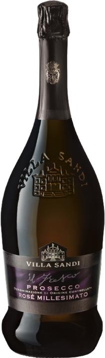 Villa Sandi Prosecco DOC Rosé Millesimato Il Fresco Brut (1 x 300 cl)