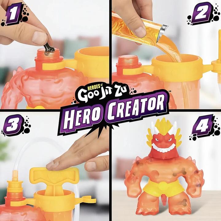 Actual product image Goo Jit Zu Hero Creator - Blazagon
