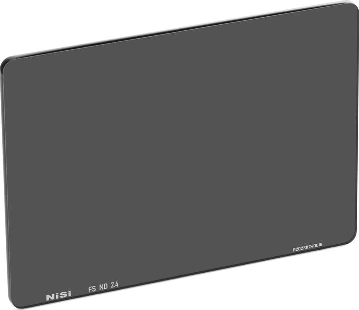 Actual product image Nisi Full Spectrum Cinema FS ND 4×5.65″ Nano Ti Neutral Density Filter (2.4) – 8 Stop (Neutral colour filter)
