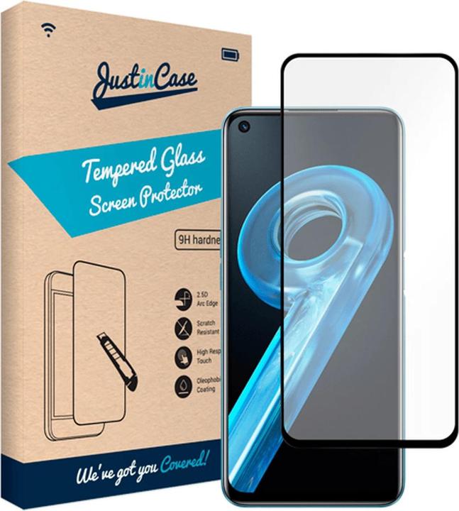 Just in Case Protezione dello schermo in vetro temperato da bordo a bordo Realme 9i (1 Pezzo/i, Realme 9i)