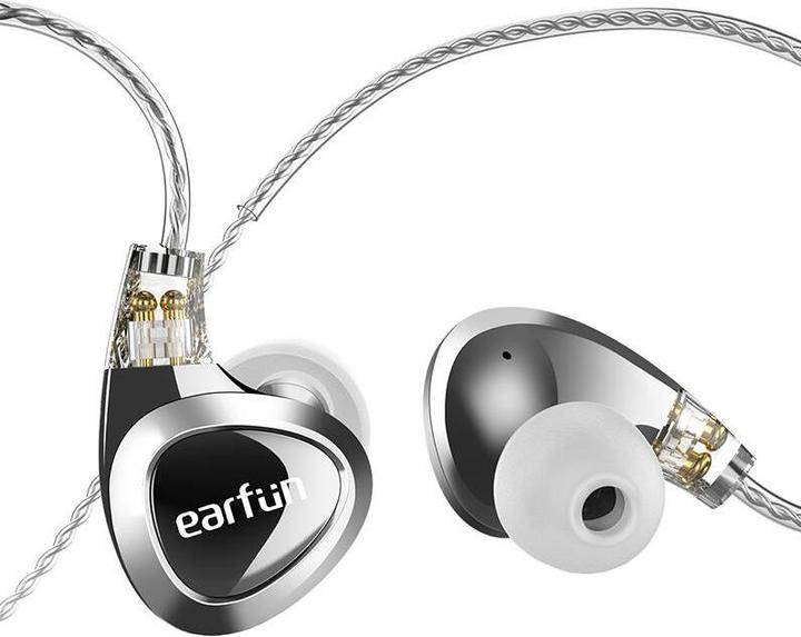 Actual product image EarFun Wired earphones EH100 (silver) (Cable)