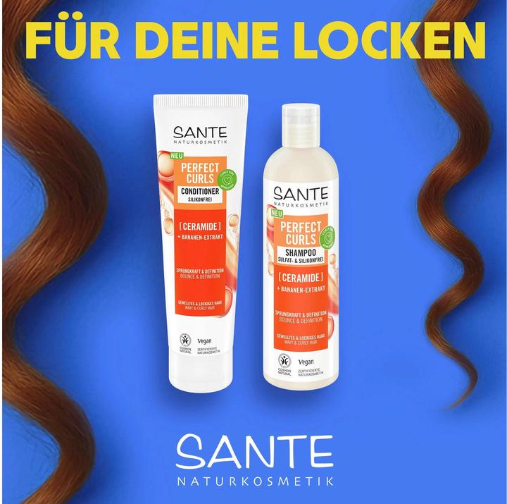 Actual product image Sante Shampoo Perfect Curls (Liquid shampoo, 250 ml)
