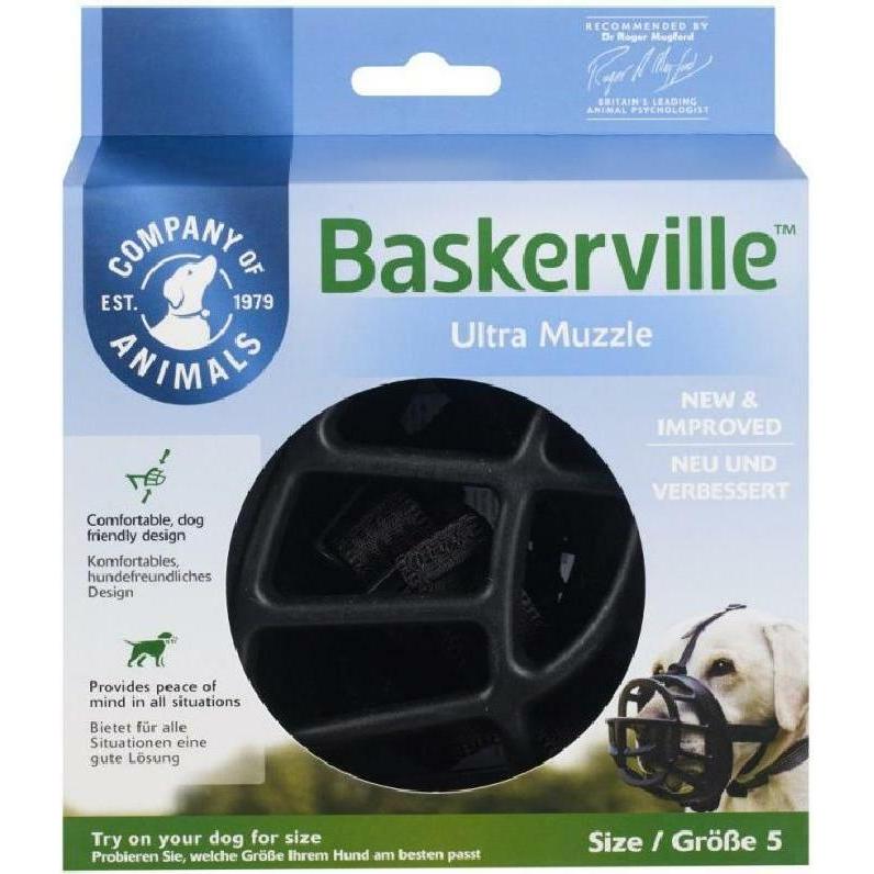 Thumbnail - Company of Animals Ultra-Maulkorb Baskerville (5, Hund, Allgemein), Halsband + Leine