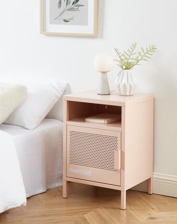 Immagine prodotto Pantone Nachttisch Metall rosa blush 40cm (40 x 35 x 58 cm)