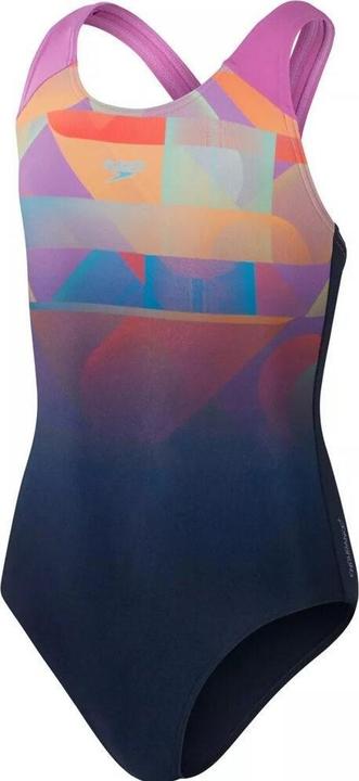 Produktbild Speedo Digi Placement Badeanzug Spritzschutz Mädchen (116)