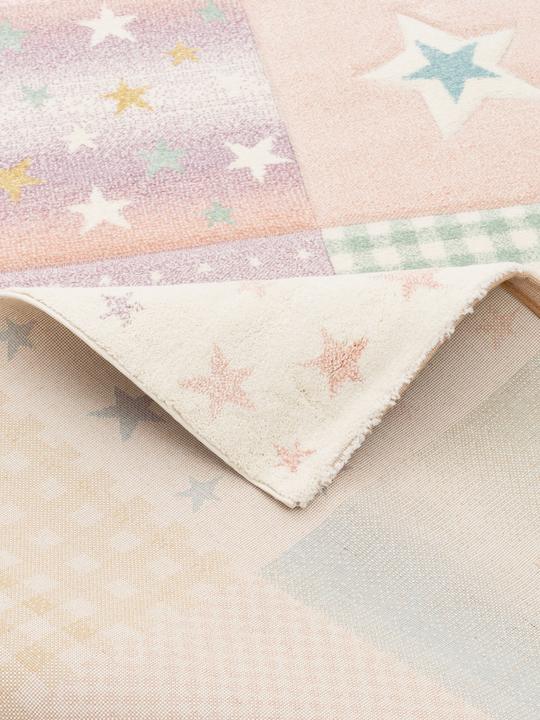 Actual product image Pergamon Children carpet Maui Kids plaid stars (200 x 290 cm)