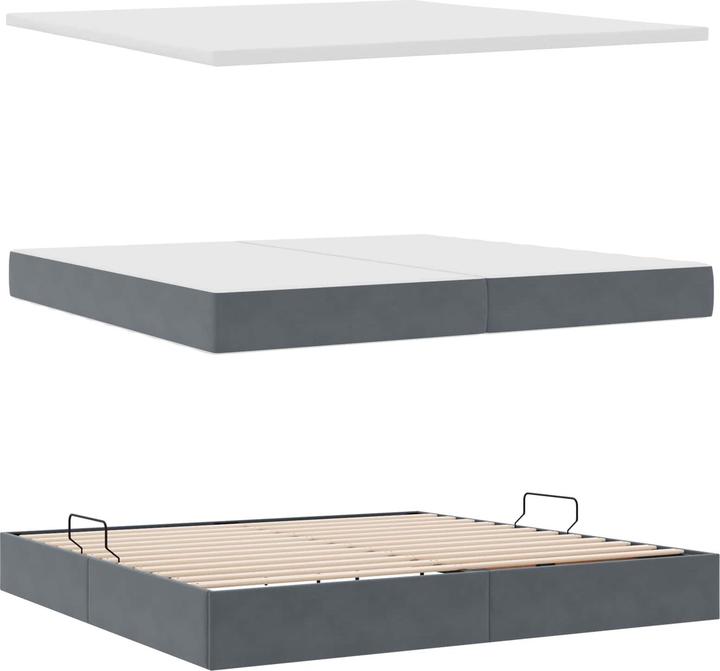Image du produit vidaXL Modernes Bett (200 x 200 cm)