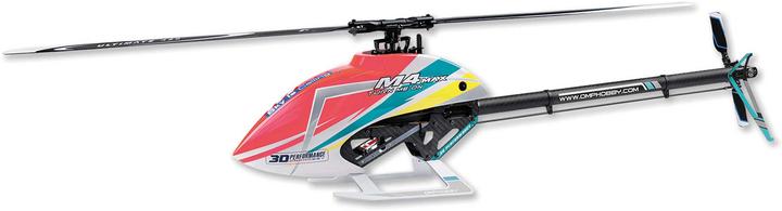 OMP Hobby Hélicoptère M4 Max Combo rouge, en kit