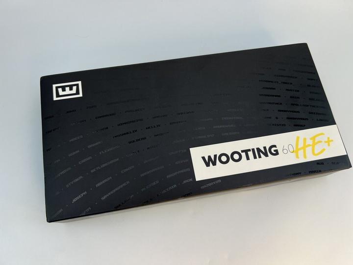 Produktbild Wooting 60HE+ - US-ANSI - Linear60 (Rev1) - Gaming Tastatur - Uden Numpad - US International - Sort (Eng. Int., Kabelgebunden)
