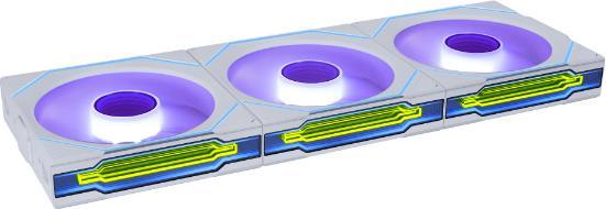 Productafbeelding Lian-Li UNI FAN SL-INF Wireless Lüfter, ARGB, PWM - 140mm, weiss (140 mm, 1x)