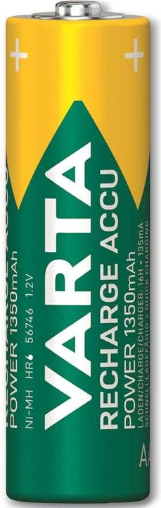 Image du produit Varta Recharge de la batterie (4 pcs, AA, 1350 mAh)