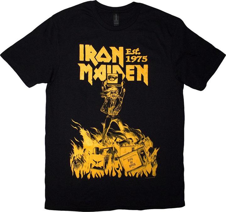 Produktbild Iron Maiden Est. 1975 Holy Smoke TShirt (M)