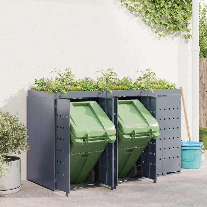 Produktbild vidaXL Rollbehälterlagerung