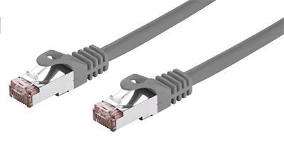 Image du produit C-Tech Câble patchcord Cat6, FTP, šedý (FTP, CAT6, 10 m)