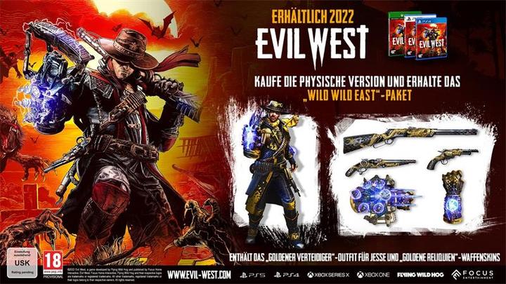 Actual product image Focus Home Interactive Evil West (PS5 Upgrade available) (PS4, DE)