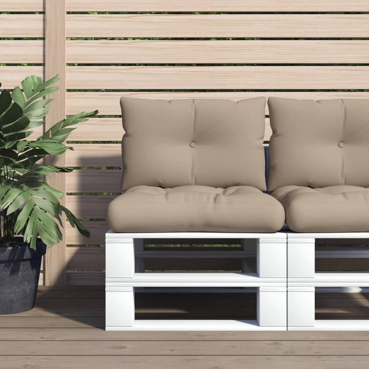 Produktbild vidaXL 10-tlg. Garten-Lounge-Set mit Kissen (61.50 x 60 cm)