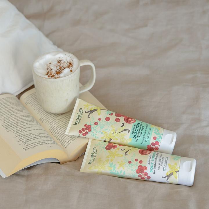 Produktbild Jean & Len Jean&Len dušigeel jõhvikas ja vanilje 250 ml (250 ml)