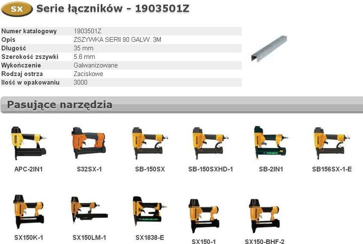 Immagine prodotto Bostitch Graffette 90 35 mm 3000 pezzi (3000 x)