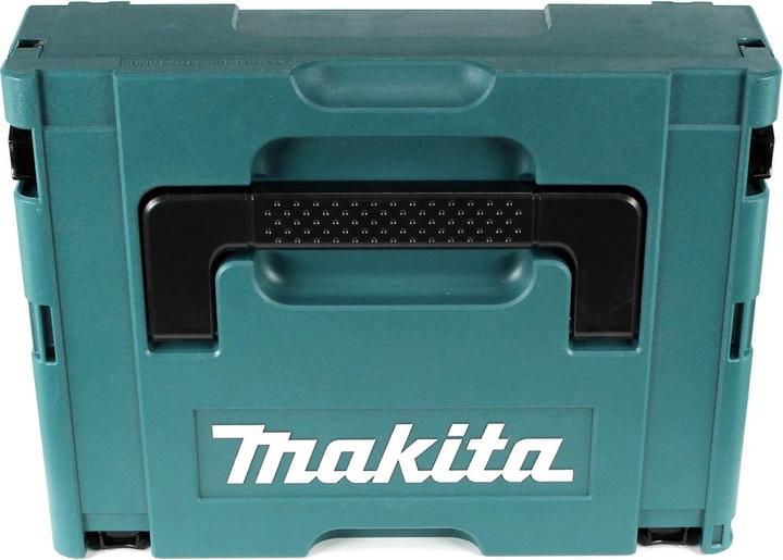 Actual product image Makita MAKPAC 1 system case + box insert with coloured boxes P-83652 + foam lid insert