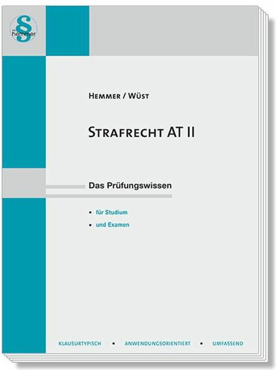 Actual product image Strafrecht AT II (German, Achim Wüst, Bernd Berberich, Karl-Edmund Hemmer, 2025)