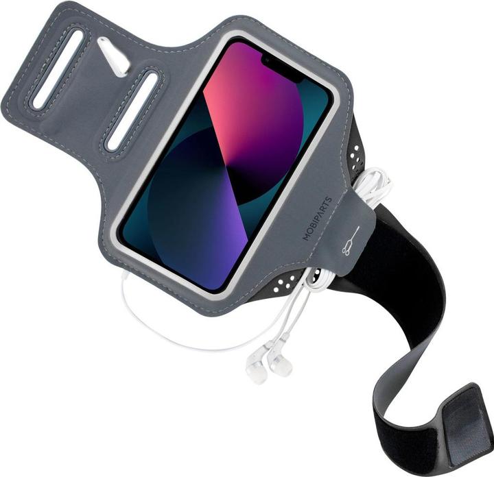 Actual product image Mobiparts Comfort Fit Sport Armband Apple iPhone 13 Black