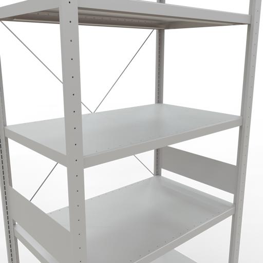 Actual product image Schulte Lagertechnik MULTIplus330 basic racking system with cross brace