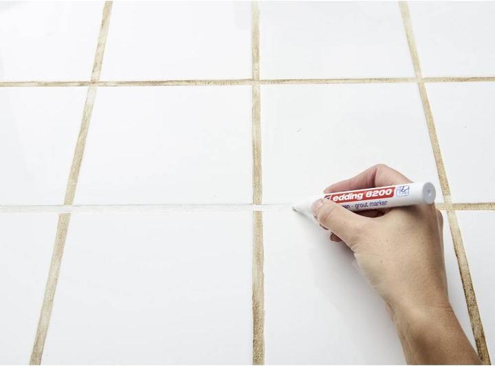 Produktbild Edding Fugenmarker 8200 (Silber, Grau, 4 mm, 1 x)