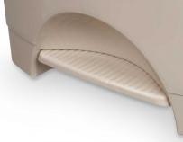 Produktbild Arte Regal Kunststoff-Treteimer 30l beige (30 l)