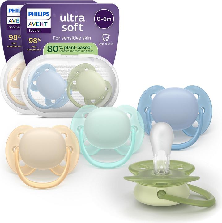 Actual product image Philips Avent Ultra Soft (4x, 0 - 6 Months)