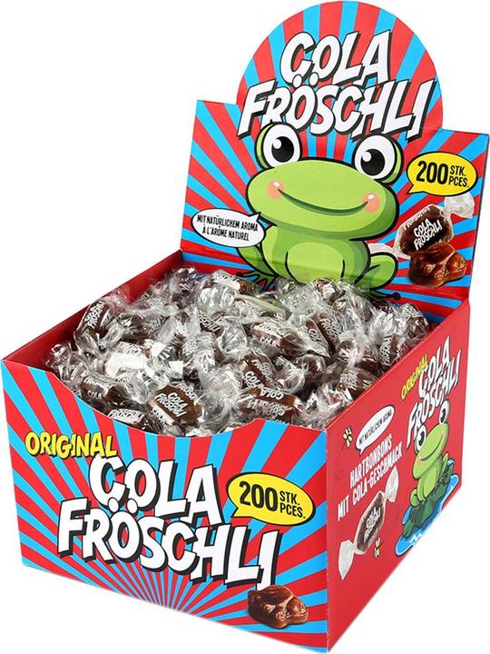 Actual product image Cola-Fröschli Sweets (200 pcs., 1200 g)