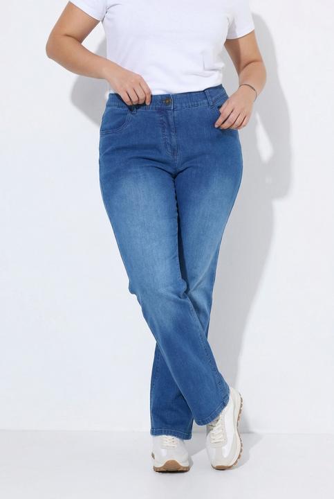 Produktbild Ulla Popken Jeans Marie, Bootcut, Elastikbund (48)