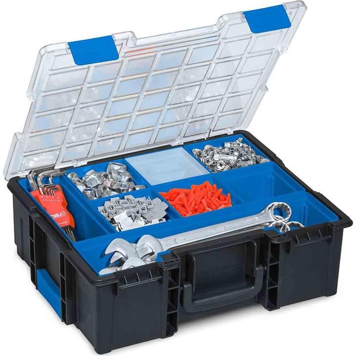 Produktbild Allit EuroPlus Pro K 44.144/8L, Profi-Kleinteilekoffer mit Verbinder (1 Teil)
