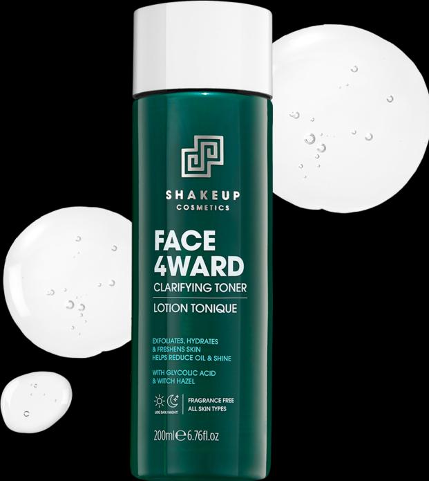 Actual product image Shakeup Face 4Ward Clarifying Toner (Tonic water, 200 ml)