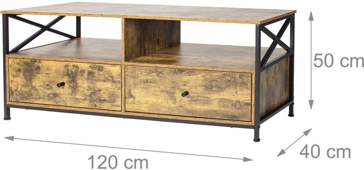 Immagine prodotto Relaxdays TV-Lowboard (120 x 40 x 50 cm)