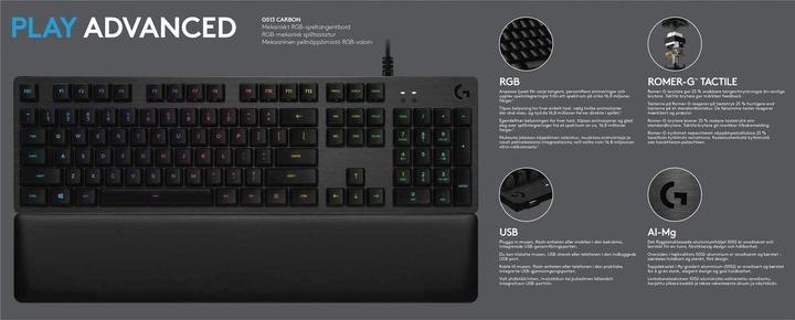 Actual product image Logitech G G513 (Eng. Int., Cable)