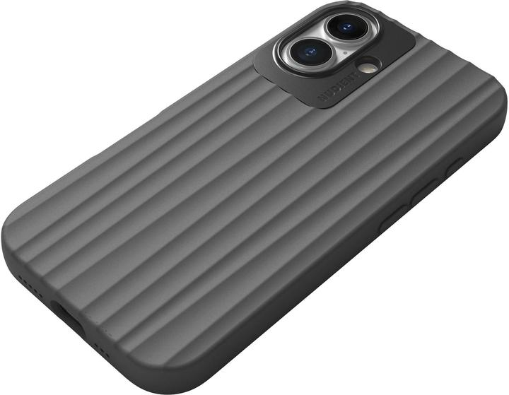 Produktbild Nudient Back Cover Bold MagSafe iPhone 16 Storm Black (Apple iPhone 16)
