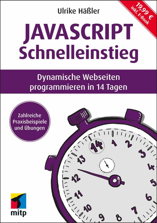 Produktbild JavaScript Schnelleinstieg (Deutsch, Ulrike Hässler, 2024)