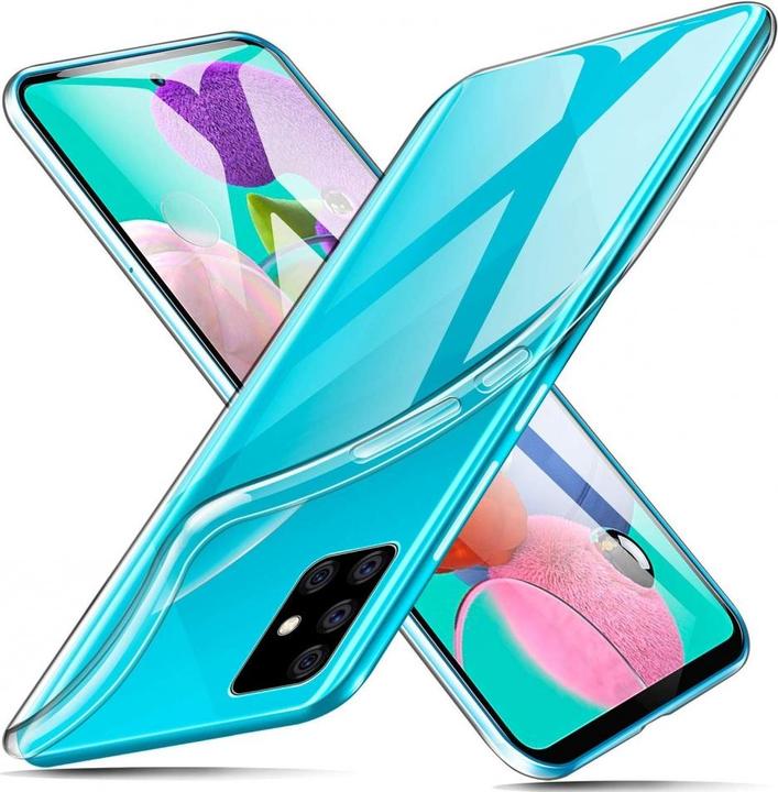Actual product image Screenguard Samsung Galaxy A51 4G Flexible TPU Clear Case (Samsung Galaxy A51)