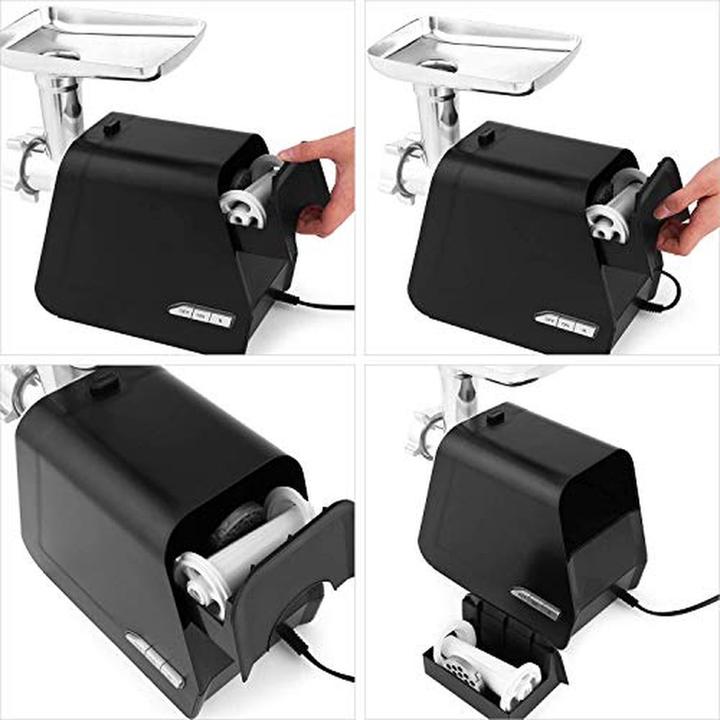 Produktbild Coocheer Professional sausage machine with 3 different cutting accessories 2000 W