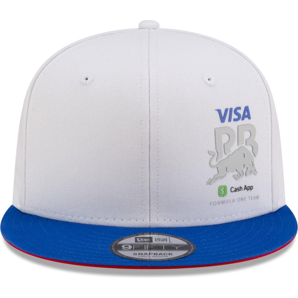 Thumbnail - New Era, Herren, Cap, 9Fifty Snapback Cap - VISA CASH APP Racing Bulls - S, Weiss, (M)