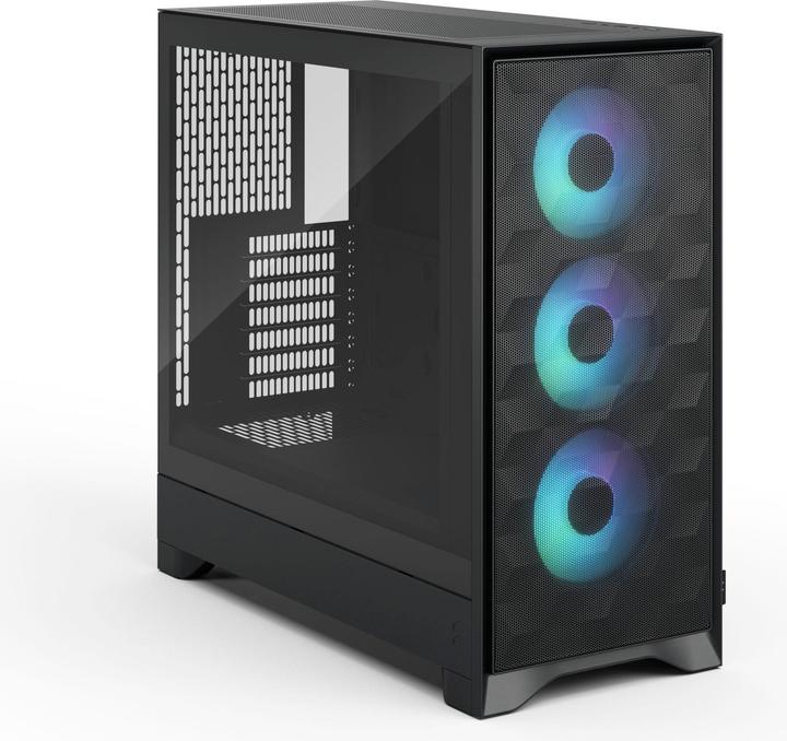 Produktbild Fractal Pop 2 Air Black TG RGB (schwarz, Tempered Glass) (ATX, mATX, Mini-ITX)