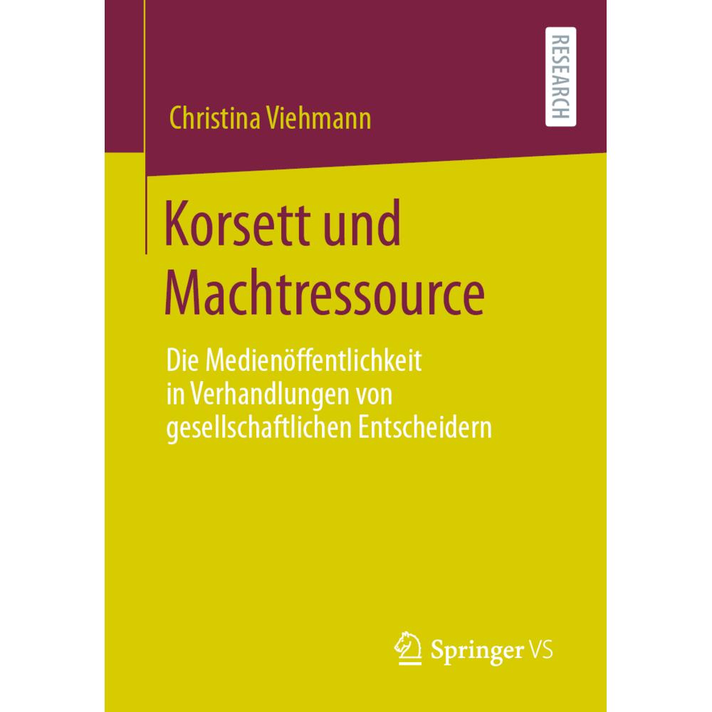 Korsett und Machtressource, Fachbücher von Christina Viehmann